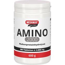 Dose mit Aminosäure-Tabletten, Marke Megamax, 600 g.